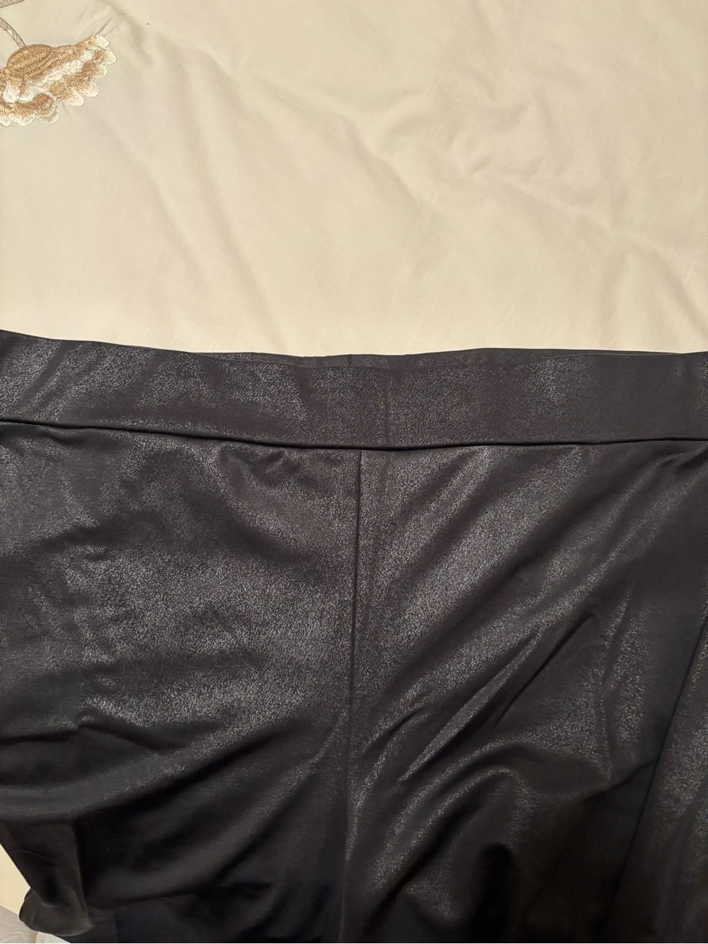 NYDJ Black Coated Leggings